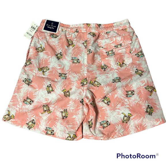 NWT Men’s Club Room 7” Quick Dry Swim Trunks Size Small - Picture 2 of 5